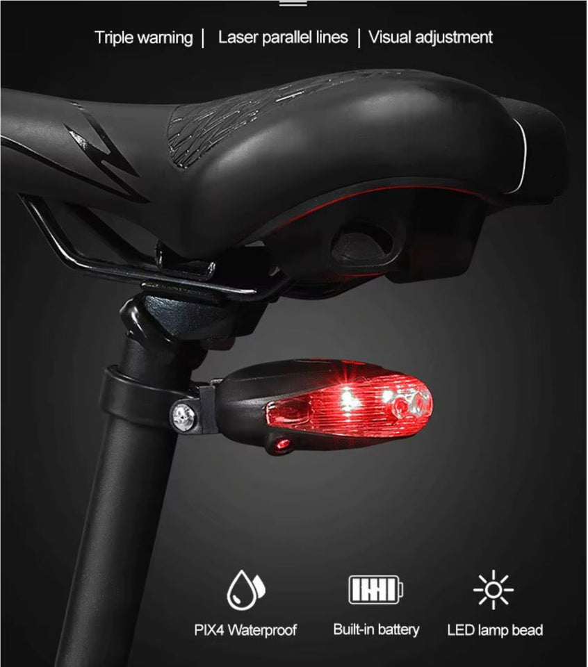 Luz led para bicicleta
