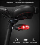 Luz led para bicicleta