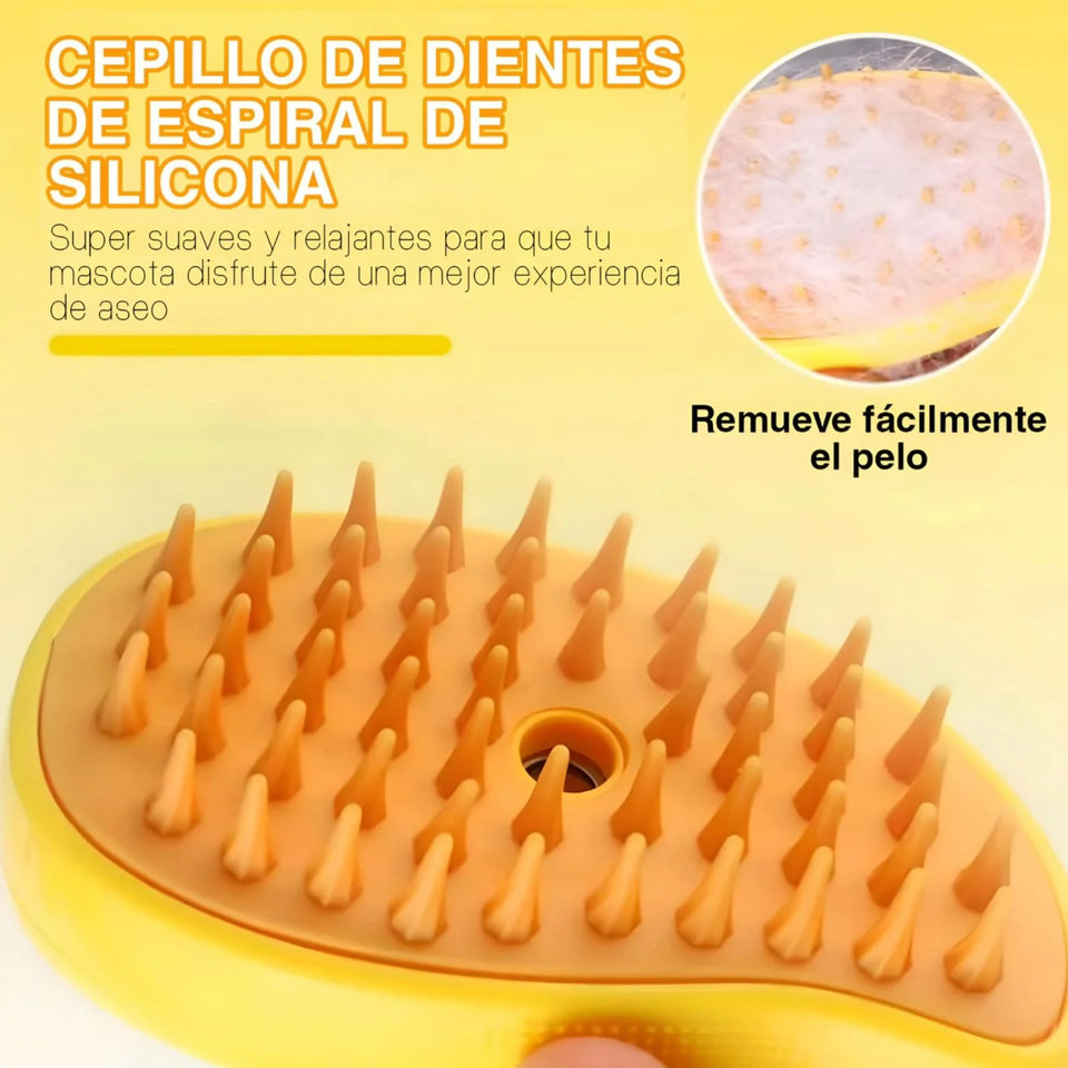CEPILLO DE VAPOR PARA MASCOTAS 🐱🐶 | ENVÍO GRATIS